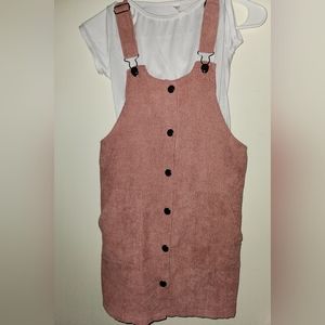 Girls overall dress